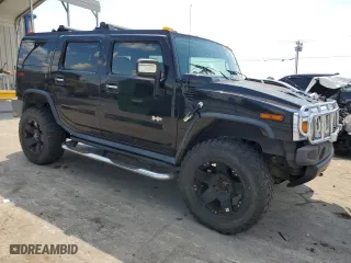 2006 Hummer H2 with VIN 5GRGN23U26H100264, listed as a Copart auction lot 58083494 with 169,104 mi miles and Salvage Title. Bid and sale history available at carsss.com. Image 4.
