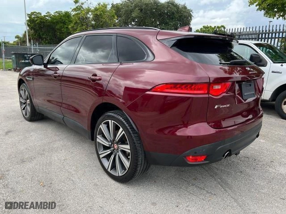 2017 Jaguar F-PACE 35t Prestige with VIN SADCK2BV2HA077734, listed as a Copart auction lot 84155494 with 75,342 mi miles and Non Repairable. Bid and sale history available at carsss.com. Image 2.