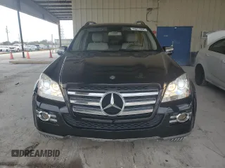 2009 Mercedes-Benz GL-Class 5.5L with VIN 4JGBF86E49A523923, listed as a Copart auction lot 76511554 with 184,489 mi miles and Salvage Title. Bid and sale history available at carsss.com. Image 5.