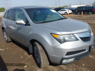 2013 Acura MDX Tech Pkg with VIN 2HNYD2H36DH524282, listed as a IAAI auction lot 42069450 with 176,051 mi miles. Bid and sale history available at carsss.com. Image 1.