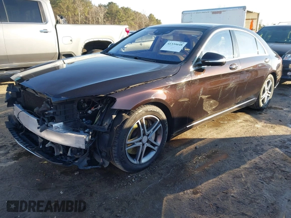2016 Mercedes-Benz S 550 with VIN WDDUG8CB0GA266959, listed as a IAAI auction lot 41335648 with 101,499 mi miles and . Bid and sale history available at carsss.com. Image 19.