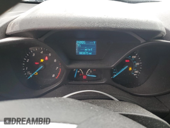 2015 Ford Transit Connect XLT with VIN NM0AE8F78F1204103, listed as a Copart auction lot 50800425 with 83,075 mi miles and Salvage title. Bid and sale history available at DreamBid. Image 9.