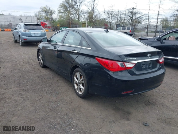 2013 Hyundai Sonata SE with VIN 5NPEC4ACXDH696923, listed as a IAAI auction lot 42088099 with 205,068 mi miles. Bid and sale history available at carsss.com. Image 3.