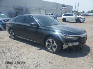 2020 Honda Accord EX-L with VIN 1HGCV2F51LA004779, listed as a Copart auction lot 59372935 with 61,884 mi miles and Salvage title. Bid and sale history available at DreamBid. Image 4.