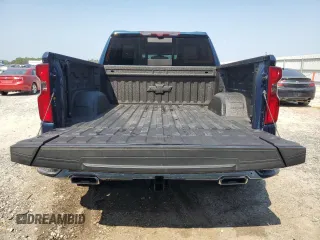 2021 Chevrolet Silverado 1500 LTZ with VIN 3GCUYGET9MG373240, listed as a Copart auction lot 75931194 with 12,585 mi miles and Salvage Title. Bid and sale history available at DreamBid. Image 6.