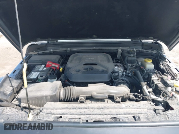 2019 Jeep Wrangler Unlimited Sahara with VIN 1C4HJXEN5KW542403, listed as a IAAI auction lot 42524989 with 60,451 mi miles and . Bid and sale history available at DreamBid. Image 10.