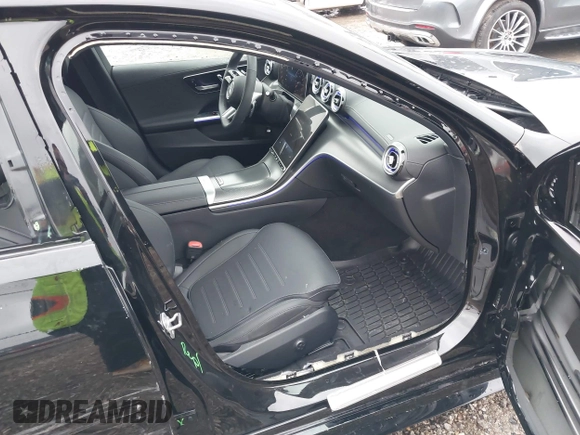 2025 Mercedes-Benz C 300 with VIN W1KAF4HB7SR244183, listed as a IAAI auction lot 41663163 with 1,291 mi miles and . Bid and sale history available at DreamBid. Image 5.