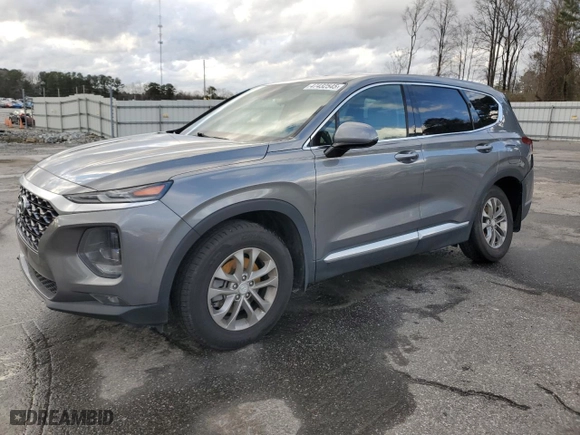 2020 Hyundai Santa Fe SEL with VIN 5NMS33AD4LH154637, listed as a Copart auction lot 47432545 with 73,841 mi miles and Salvage Title. Bid and sale history available at carsss.com. Image 1.