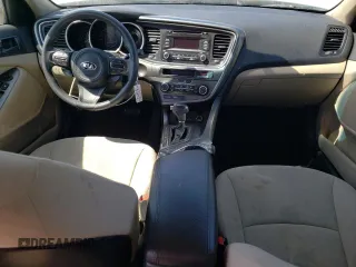 2015 Kia Optima LX with VIN KNAGM4A75F5558943, listed as a Copart auction lot 52299685 with 132,724 mi miles and Salvage Title. Bid and sale history available at carsss.com. Image 8.