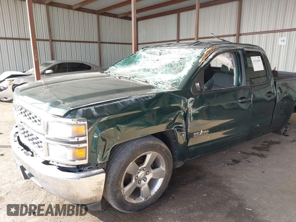 2015 Chevrolet Silverado 1500 LT with VIN 1GCRCREC6FZ161835, listed as a IAAI auction lot 41516896 with 206,305 mi miles. Bid and sale history available at carsss.com. Image 6.