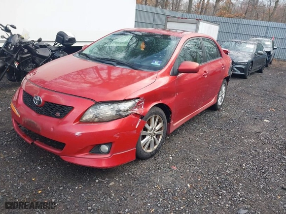 2010 Toyota Corolla with VIN 2T1BU4EEXAC249812, listed as a IAAI auction lot 41928638 with 282,800 mi miles. Bid and sale history available at carsss.com. Image 2.