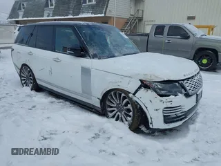 2018 Land Rover Range Rover Autobiography z VIN SALGV2RE9JA513620, wystawiony jako IAAI lot #41326068 z przebiegiem 80 016 mil mil oraz . Historia ofert i sprzedaży dostępna na DreamBid. Obrazek 1.