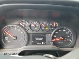 2022 Chevrolet Silverado 1500 Custom with VIN 3GCPABEK7NG521611, listed as a Copart auction lot 49009995 with 124,826 mi miles and Salvage Title. Bid and sale history available at DreamBid. Image 9.