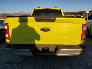 2022 Ford F-150 XL with VIN 1FTMF1CB8NKE01617, listed as a Copart auction lot 46501395 with 40,617 mi miles and Salvage Title. Bid and sale history available at carsss.com. Image 6.