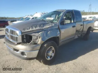 2007 Dodge Ram 2500 SLT with VIN 1D7KS28C67J528035, listed as a Copart auction lot 50407635 with 0 mi miles and Salvage Title. Bid and sale history available at carsss.com. Image 1.