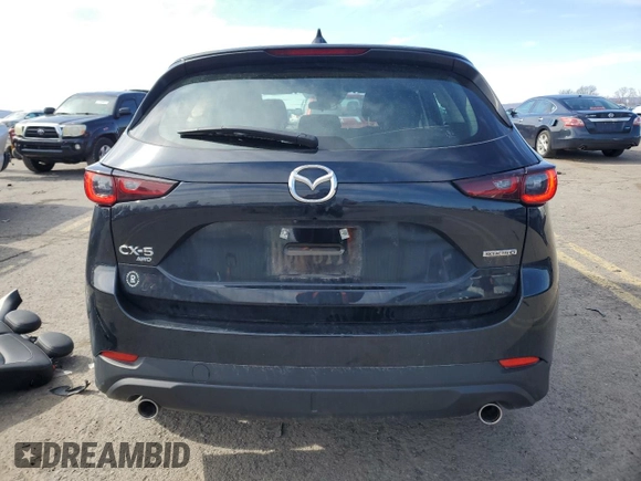 2023 Mazda CX-5 2.5 S with VIN JM3KFBAM8P0154932, listed as a Copart auction lot 45892435 with 48,749 mi miles and Salvage Title. Bid and sale history available at carsss.com. Image 6.