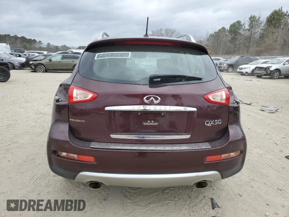 2017 Infiniti QX50 z VIN JN1BJ0RR8HM413623, wystawiony jako Copart lot #47838475 z przebiegiem 50 599 mil mil oraz Szkoda całkowita • Salvage title. Historia ofert i sprzedaży dostępna na DreamBid. Obrazek 6.