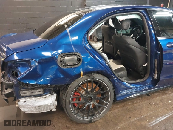 2021 Mercedes-Benz C with VIN W1KWF8HBXMR647994, listed as a IAAI auction lot 41387401 with 13,099 mi miles and . Bid and sale history available at DreamBid. Image 6.