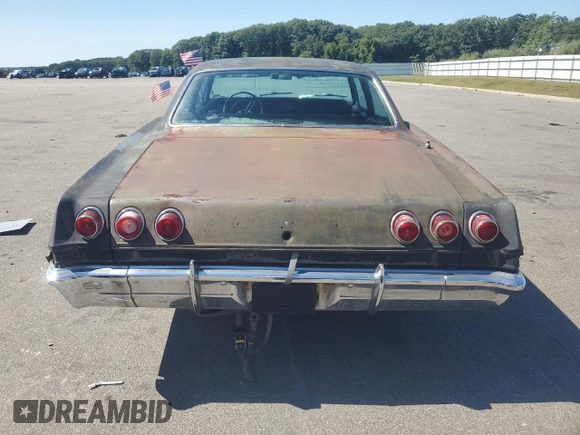1965 Chevrolet Impala with VIN 164695A121788, listed as a Copart auction lot 69274054 with Not provided miles and Clean title. Bid and sale history available at DreamBid. Image 6.