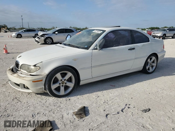 2006 BMW 3 Series 325Ci with VIN WBABD33476PM51260, listed as a Copart auction lot 49374825 with 0 mi miles and Clean Title. Bid and sale history available at carsss.com. Image 1.