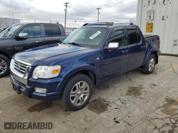 2008 Ford Explorer Sport Trac Limited z VIN 1FMEU538X8UA34178, wystawiony jako Copart lot #50341955 z przebiegiem 179 122 mil mil oraz Czysty tytuł • Clean title. Historia ofert i sprzedaży dostępna na DreamBid. Obrazek 1.