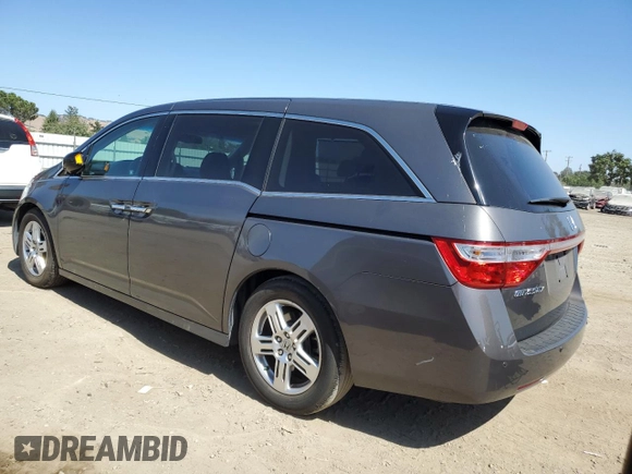 2012 Honda Odyssey Touring с VIN 5FNRL5H9XCB116455, выставлен на аукционе Copart как лот 60880835 с пробегом 96 672 миль миль и Списание • Salvage title. История ставок и продаж доступна на DreamBid. Изображение 2.