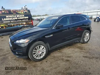 2019 Jaguar F-Pace 25t Prestige with VIN SADCK2GX2KA390249, listed as a Copart auction lot 78236204 with 75,547 mi miles and Salvage Title. Bid and sale history available at DreamBid. Image 1.