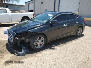 2017 Hyundai Elantra SE with VIN 5NPD84LF6HH172419, listed as a Copart auction lot 59891175 with 22,936 mi miles and Salvage title. Bid and sale history available at DreamBid. Image 1.