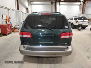 2002 Toyota Sienna LE with VIN 4T3ZF13C62U474230, listed as a Copart auction lot 52870445 with 191,887 mi miles and Non Repairable. Bid and sale history available at carsss.com. Image 6.
