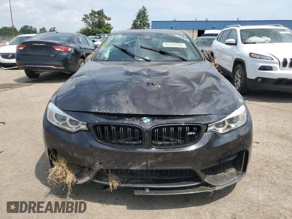 2017 BMW M4 with VIN WBS3R9C55HK709062, listed as a Copart auction lot 65372034 with Not Provided miles and Clean Title. Bid and sale history available at carsss.com. Image 5.