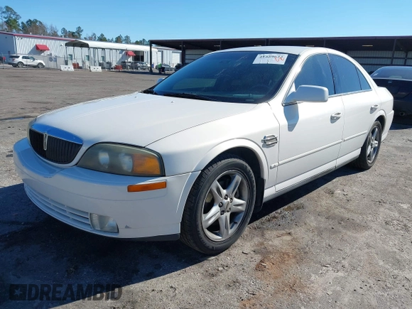 2001 Lincoln LS with VIN 1LNHM86S61Y668026, listed as a IAAI auction lot 41359622 with 172,210 mi miles. Bid and sale history available at carsss.com. Image 2.