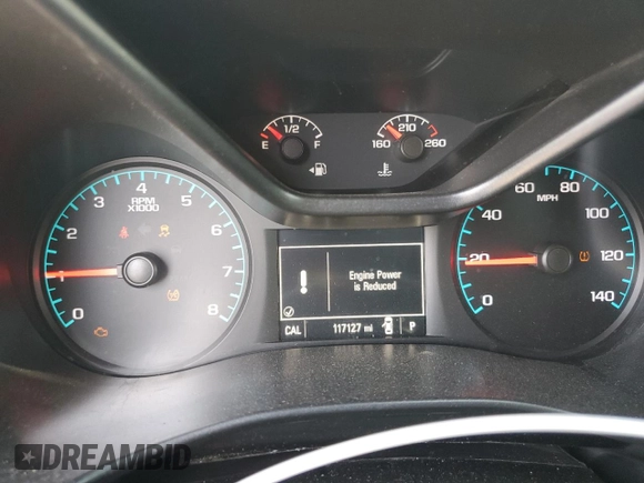 2017 Chevrolet Colorado 2WD WT with VIN 1GCHSBEA5H1197263, listed as a Copart auction lot 55494555 with 117,127 mi miles and Clean Title. Bid and sale history available at DreamBid. Image 9.