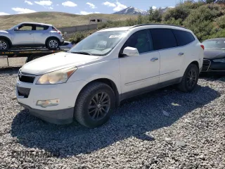 2012 Chevrolet Traverse LTZ z VIN 1GNKVLED7CJ278455, wystawiony jako Copart lot #53972515 z przebiegiem 222 765 mil mil oraz Szkoda całkowita • Salvage title. Historia ofert i sprzedaży dostępna na DreamBid. Obrazek 1.