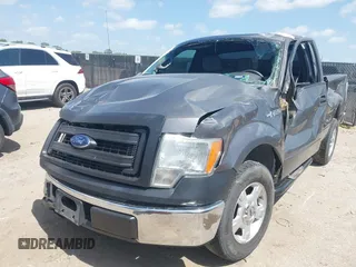 2014 Ford F-150 XL with VIN 1FTMF1CM0EFA43441, listed as a IAAI auction lot 42526218 with 232,421 mi miles and . Bid and sale history available at DreamBid. Image 17.