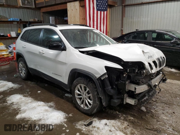 2022 Jeep Cherokee Latitude Lux с VIN 1C4PJMMN6ND538114, выставлен на аукционе Copart как лот 42414445 с пробегом 41 425 миль миль и Списание • Salvage title. История ставок и продаж доступна на DreamBid. Изображение 4.
