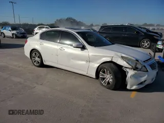 2012 Infiniti G25 Journey with VIN JN1DV6AP2CM811364, listed as a Copart auction lot 73391214 with 108,183 mi miles and Salvage Title. Bid and sale history available at carsss.com. Image 4.
