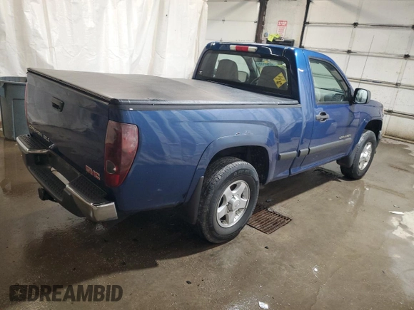 2005 GMC Canyon SL Z85 with VIN 1GTDT148358226427, listed as a Copart auction lot 49351115 with 131,083 mi miles and Clean Title. Bid and sale history available at carsss.com. Image 3.
