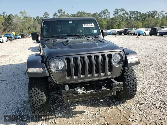 2021 Jeep Wrangler Unlimited Rubicon with VIN 1C4HJXFG6MW764208, listed as a Copart auction lot 49484545 with 47,345 mi miles and Salvage Title. Bid and sale history available at DreamBid. Image 15.