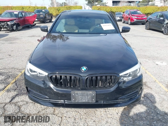 2018 BMW 5 Series 530i with VIN WBAJA5C56JG897692, listed as a IAAI auction lot 41813052 with 37,610 mi miles and . Bid and sale history available at DreamBid. Image 12.