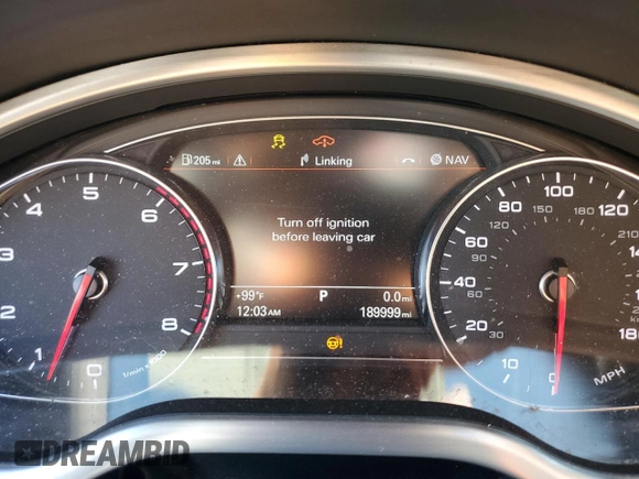 2013 Audi A8 L 6.3L with VIN WAUR4AFD1DN020503, listed as a Copart auction lot 69654204 with 189,999 mi miles and Salvage Title. Bid and sale history available at carsss.com. Image 9.