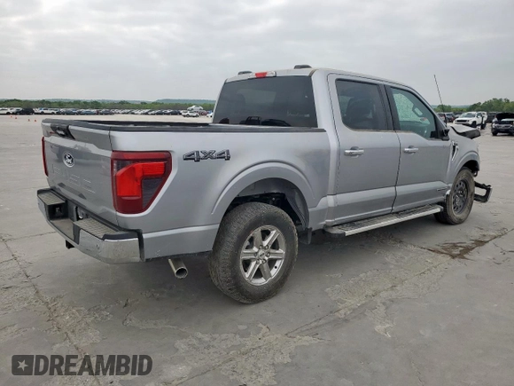 2024 Ford F-150 XLT with VIN 1FTFW3LD5RFA48810, listed as a Copart auction lot 51587015 with 16,684 mi miles and Clean Title. Bid and sale history available at carsss.com. Image 3.