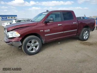 2017 Ram 1500 Big Horn with VIN 3C6RR7LT8HG506699, listed as a Copart auction lot 72126494 with 49,048 mi miles and Salvage Title. Bid and sale history available at carsss.com. Image 1.