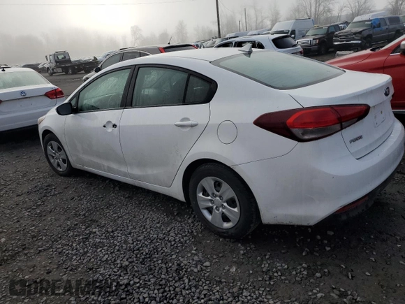2017 Kia Forte LX with VIN 3KPFK4A73HE085281, listed as a Copart auction lot 47252125 with 0 mi miles and Salvage Title. Bid and sale history available at carsss.com. Image 2.