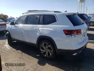 2021 Volkswagen Atlas SEL Premium with VIN 1V2TR2CA6MC509354, listed as a Copart auction lot 66597604 with 101,866 mi miles and Salvage title. Bid and sale history available at DreamBid. Image 2.