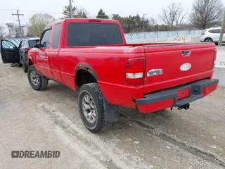 2007 Ford Ranger XLT with VIN 1FTZR45E47PA08659, listed as a IAAI auction lot 41928437 with 177,764 mi miles. Bid and sale history available at carsss.com. Image 3.