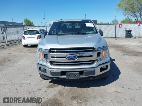 2018 Ford F-150 XL with VIN 1FTFW1EG8JKE52322, listed as a IAAI auction lot 42064789 with 159,365 mi miles. Bid and sale history available at carsss.com. Image 12.