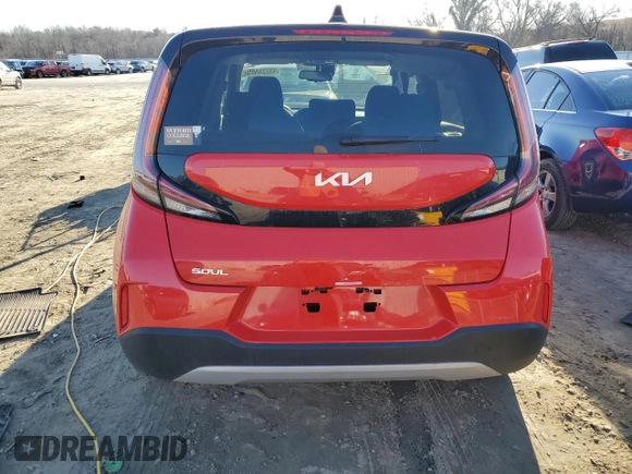2024 Kia Soul S with VIN KNDJ23AU2R7223291, listed as a Copart auction lot 43228485 with 22,274 mi miles and Salvage Title. Bid and sale history available at DreamBid. Image 6.