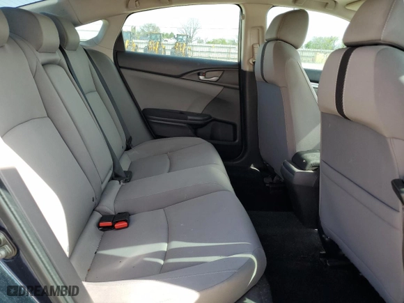 2017 Honda Civic Sedan EX with VIN 19XFC2F71HE082499, listed as a Copart auction lot 50242775 with 66,717 mi miles and Salvage Title. Bid and sale history available at carsss.com. Image 11.