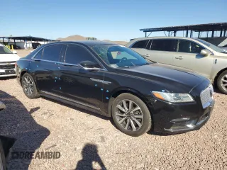2017 Lincoln Continental Livery with VIN 1LN6L9HK8H5606331, listed as a Copart auction lot 77136414 with 140,841 mi miles and Salvage Title. Bid and sale history available at carsss.com. Image 4.