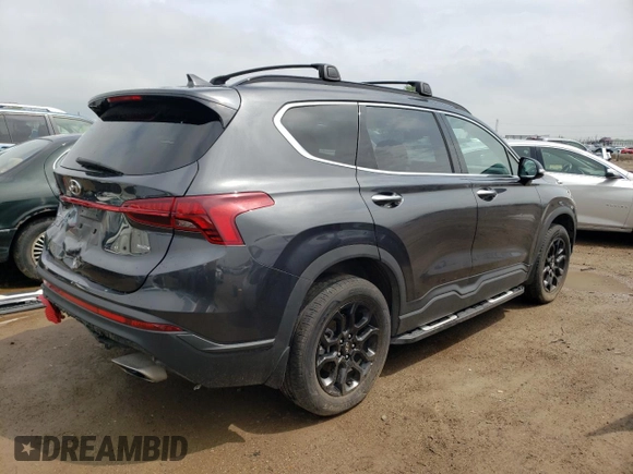 2022 Hyundai Santa Fe XRT with VIN 5NMS6DAJ6NH440494, listed as a Copart auction lot 53982874 with 45,865 mi miles and Salvage Title. Bid and sale history available at carsss.com. Image 3.